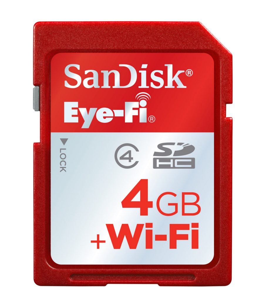 SANDISK SDSDWIFI004GX46 Memoria SD 4GB WiFi Eye Fi Connettivita Wireless