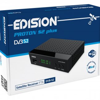 EDISION PROTONS2PLUS Ricevitore Satellitare FTA DVB-S2