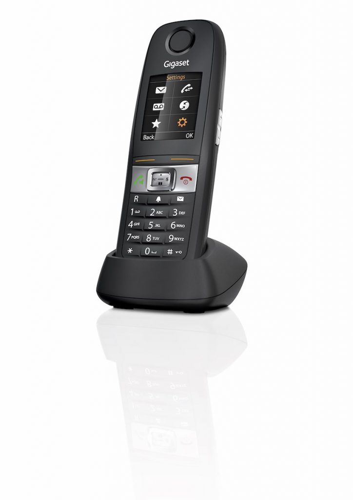 GIGASET E630HX Cordless Aggiuntivo DECT GAP Segreteria Telefonica Nero