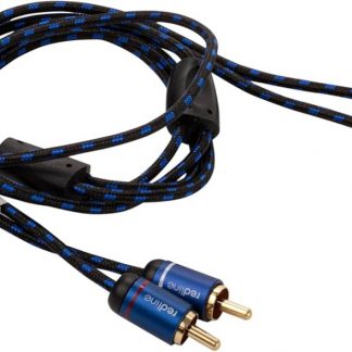 REDLINE RDL2639 Adattatore Audio RCA Maschio 2x Femmina Nero