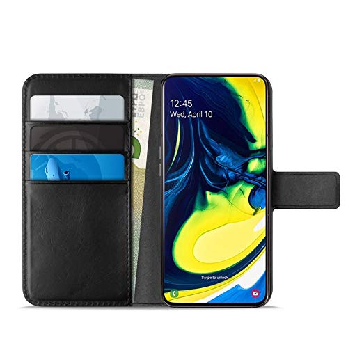 PURO SGA90BOOKC4BLK Custodia Ecopelle Galaxy A80 A90 Nero
