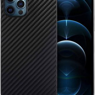 AREA CRCA7053CFK Cover Carbon Fiber Per IPhone 12 Pro Max Nero