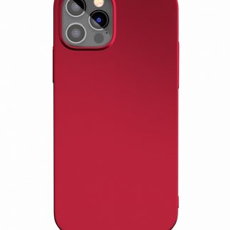 AREA CRCA7053CFR Cover Carbon Fiber Iphone 12 Pro Max Rosso