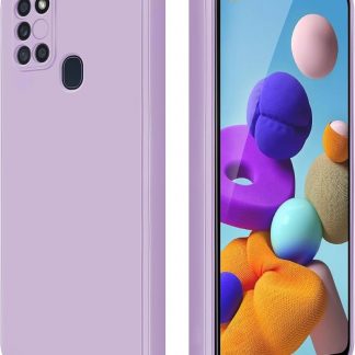 NUDO CS07A21S64LI Cover Gel Rubik Protezione Per Galaxy A21S Lilla