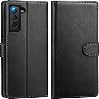 AREA CSTTPUM9081BKK Custodia Libro Tpu Mixed Nero Samsung S21 Plus