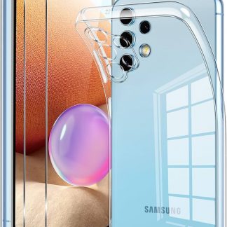 AREA TPUSA9089YC Cover Per Galaxy A32 4G TPU Antingiallimento Trasparente