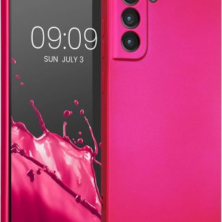 AREA TPUA9091LIQLP Cover TPU Silicone Lite Rosa Per Samsung S21 Fe