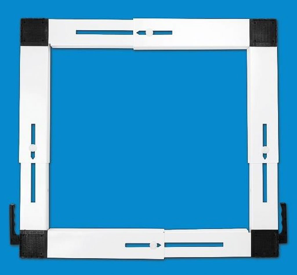 MUNARI LCL066BI Base Alluminio Ruote Antivibrazione Per Lavatrice