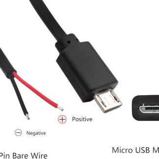 NUDO USB00MICRO12MMNE Cavo Ricarica Dati Micro USB Nero