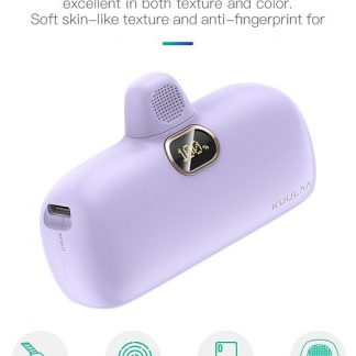NUDO BC00COMPACT01BI Power Bank 5000mAh Compact Bianco