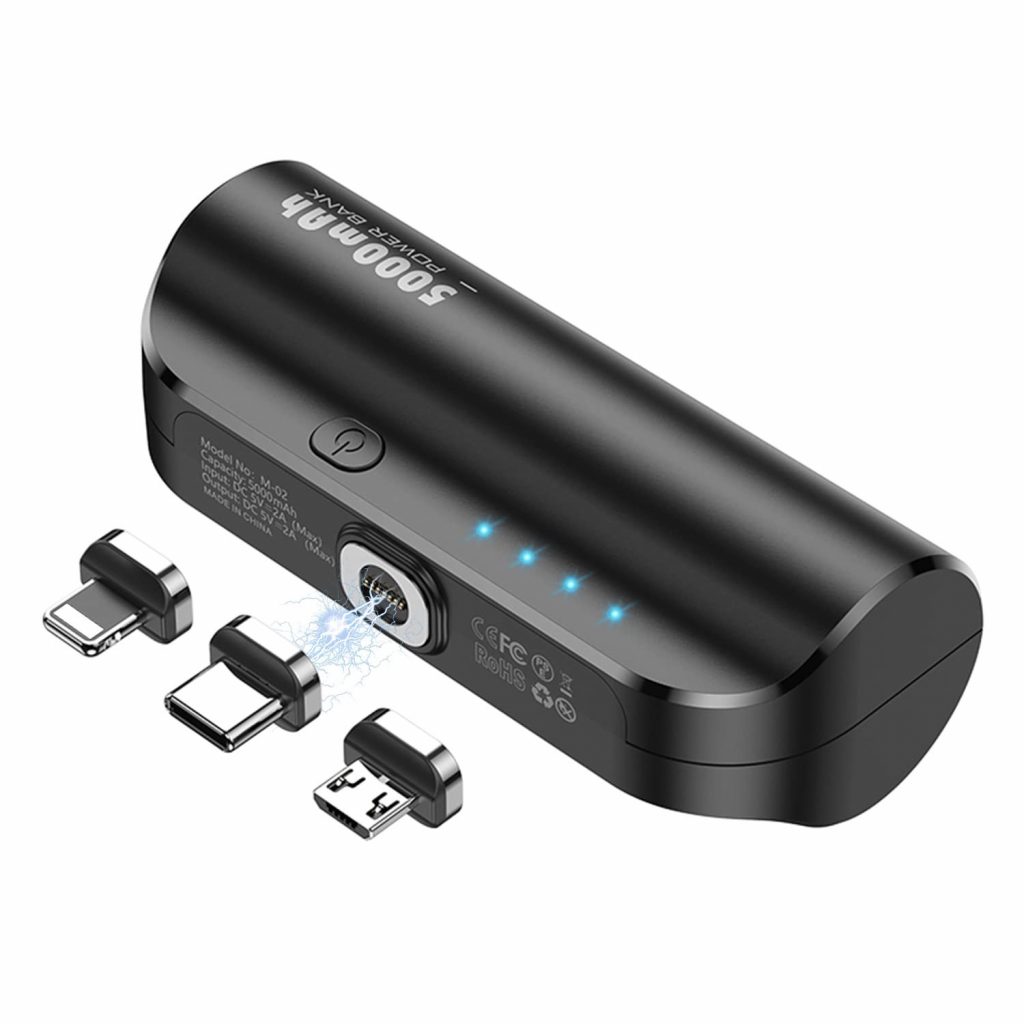 NUDO BC00COMPACT01NE Power Bank 5000Mah Compact Nero