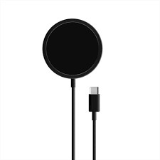 PURO CUSBCMAG1BLK Caricabatterie Wireless Magnetico USB C 1 Metro Nero