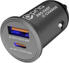 PURO PUFCMCHUSBC20WBLK Caricabatterie Auto 20W USB C