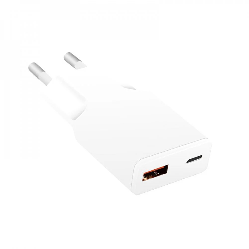 NUDO BLINK30WACBI Caricabatterie Rete Type C USB PD 30W Energy Blink Bianco