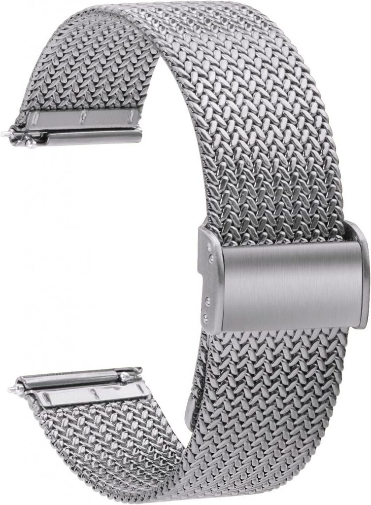 HIFUTURE HIFSTRAP2205SI Cinturino Metallo Milanese 22MM Argento