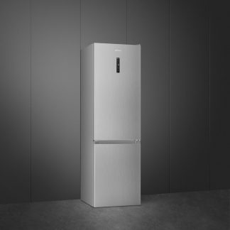 SMEG RC20XDNC Frigorifero Combinato No Frost Display LED Inox Look