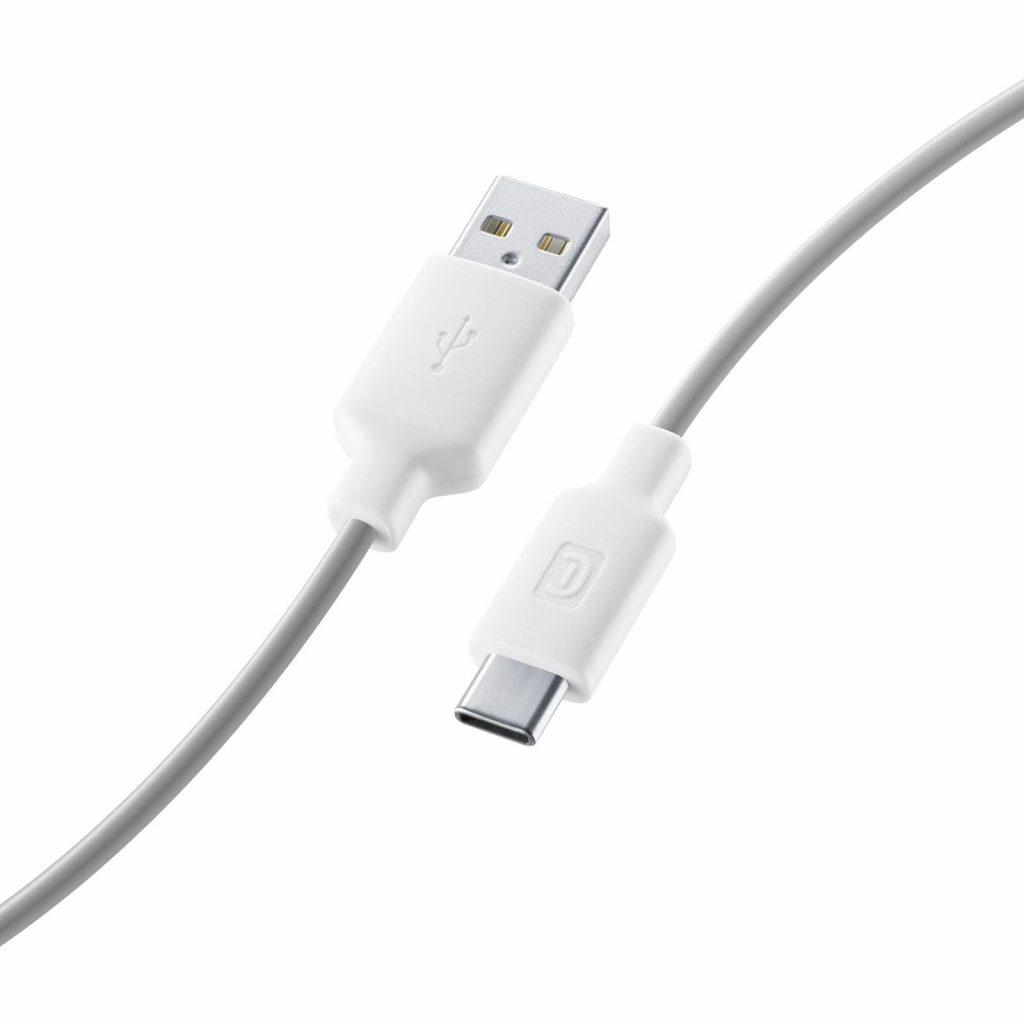 NUDO USBTYPECCBLBI Cavo Ricarica Dati Type C Bianco