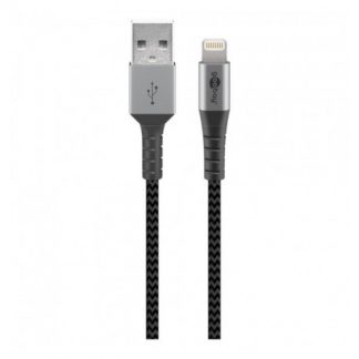 NUDO USB278PINVOG01GR Vogue Cavo USB A Lightning Grigio