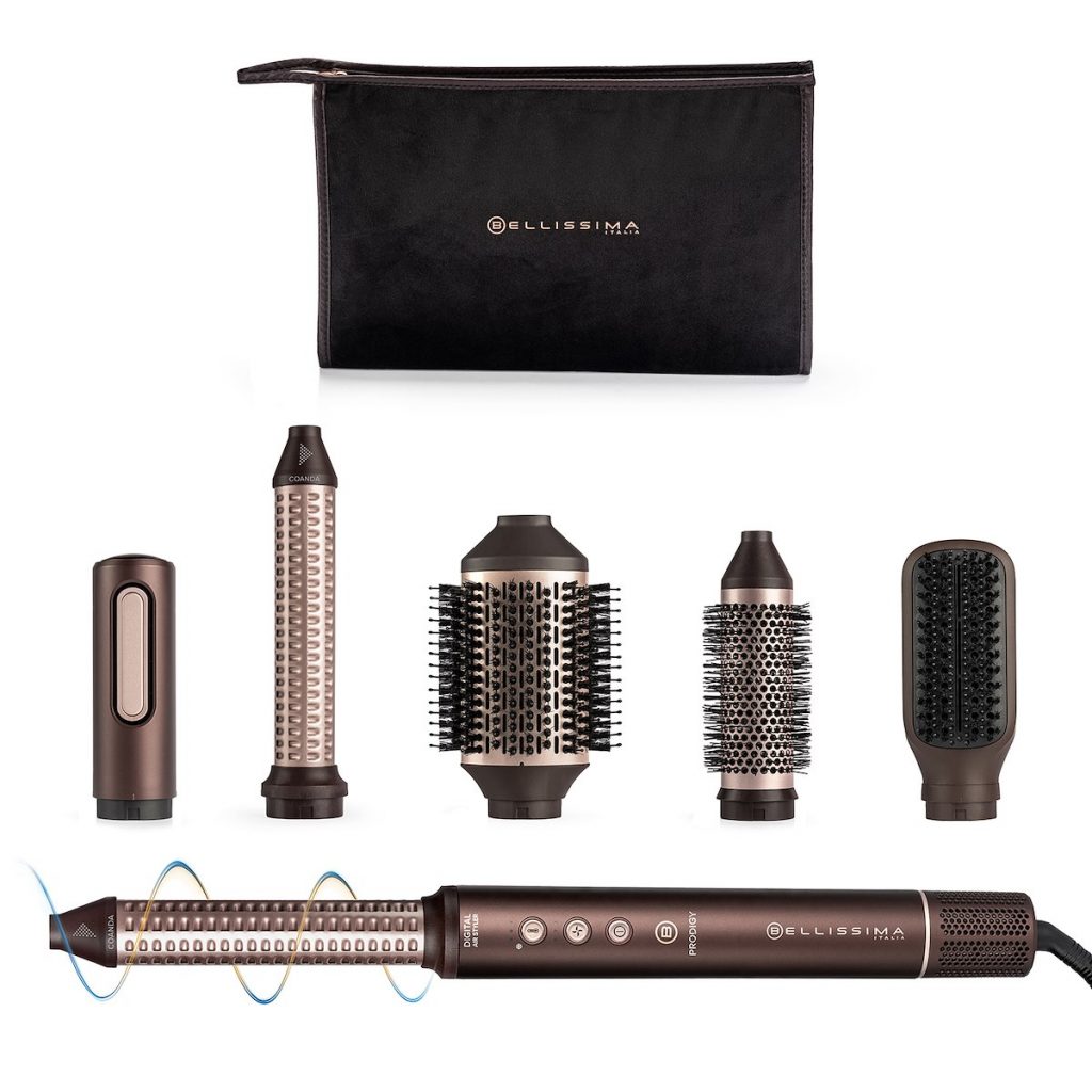 IMETEC 11956 Multistyle Prodigy 1200W Aria Calda 6 Accessori