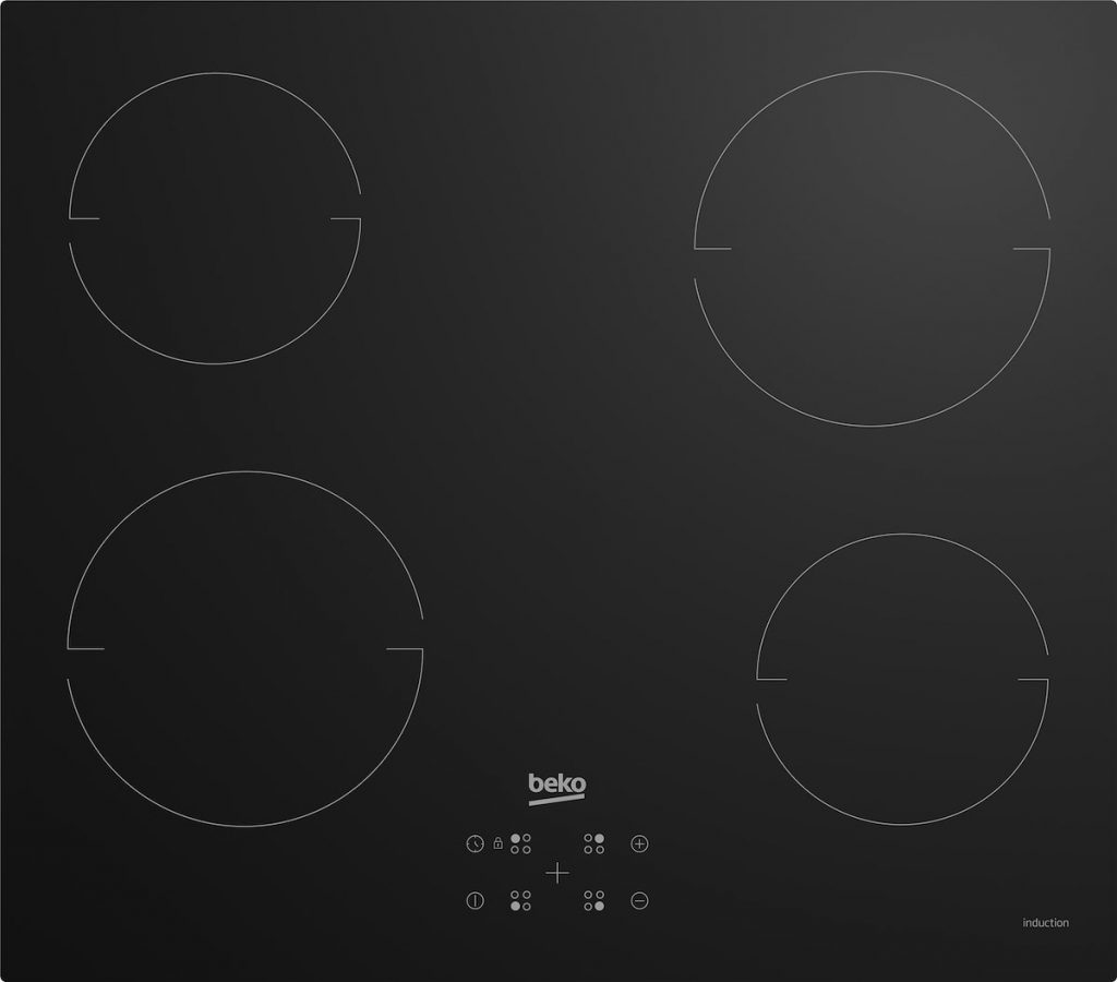 BEKO HII64401QT Piano Cottura Induzione 60cm 4 Zone Touch Nero