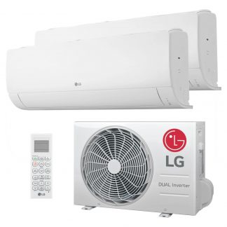 LG RM2U150912RMNKIT Dual Split Inverter Pompa Calore A R32 Wifi 2 5 3 5kW
