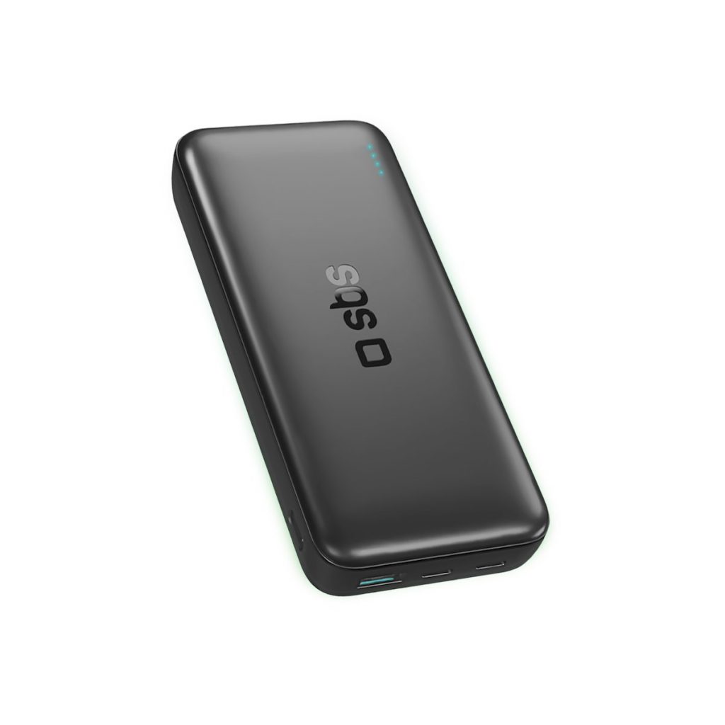 SBS TTBB20000PO4K Power Bank 20000mAh Ricarica Veloce 10W