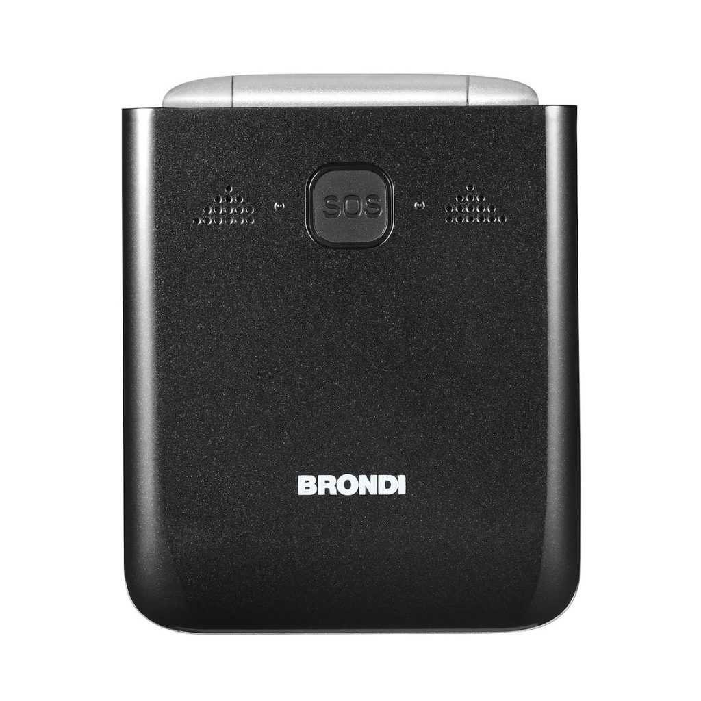 Brondi AmicoTuo4GBlack Cellulare Flip Facile SOS Nero