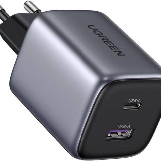 NUDO UNIPLUGEVO01NE Caricabatterie Rete Uniplug Evo Gan 35W Nero