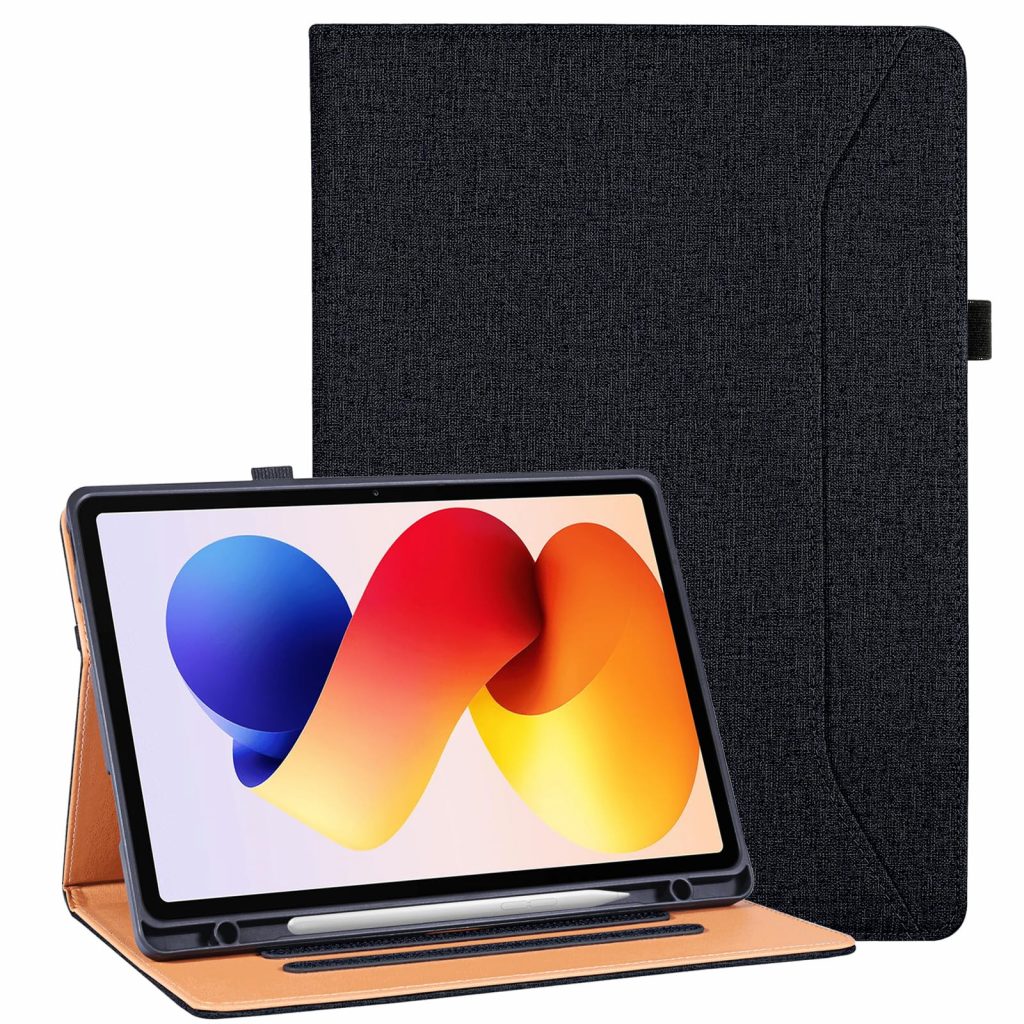 NUDO MIS238REDMIPAD2PRO01NE Cover Book Case Fiber Stand Redmi Pad 2 Pro Nero