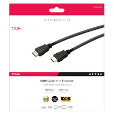 VIVANCO VVVHDMI70MMGG Cavo HDMI 2 0 ARC 4K 60Hz 7 Metri Nero