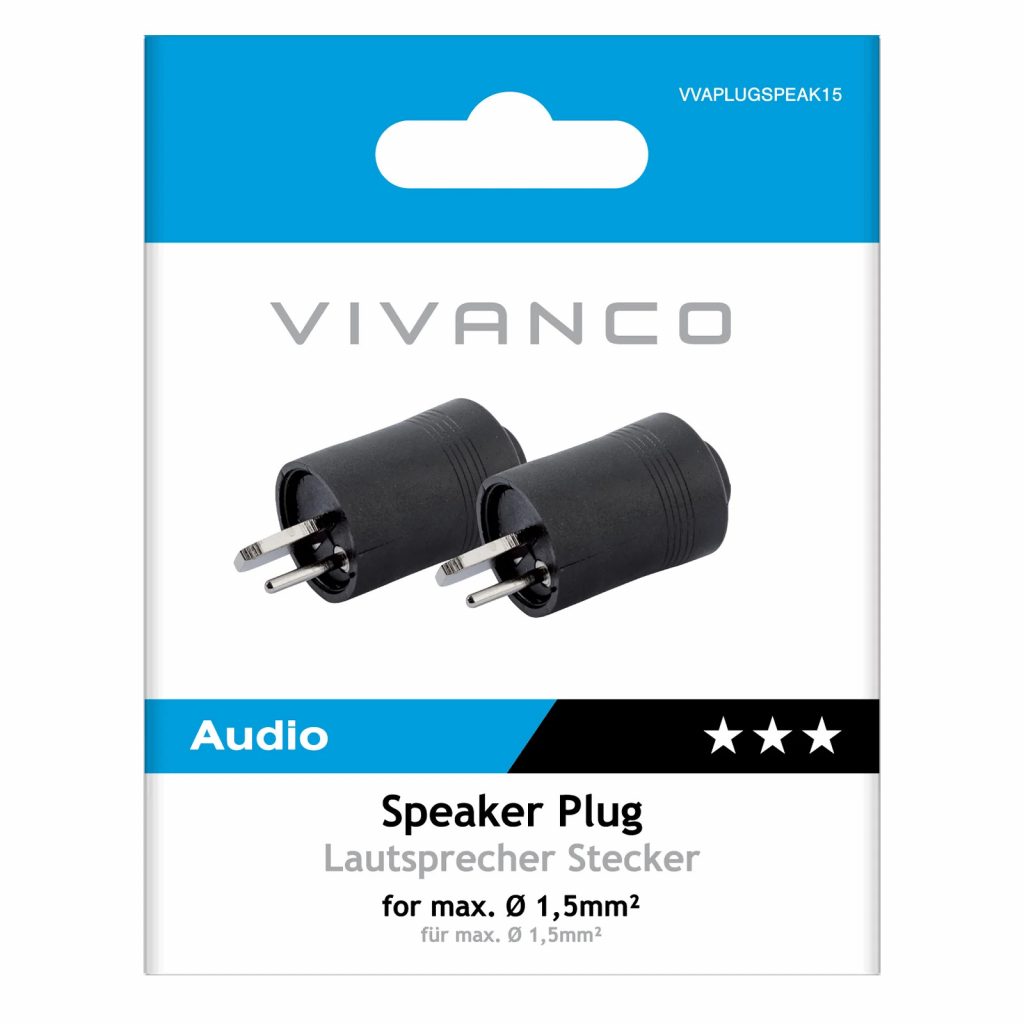 VIVANCO VVSAT2ADA7STFF Connettore F Femmina Impermeabile 7mm Doppio Pack