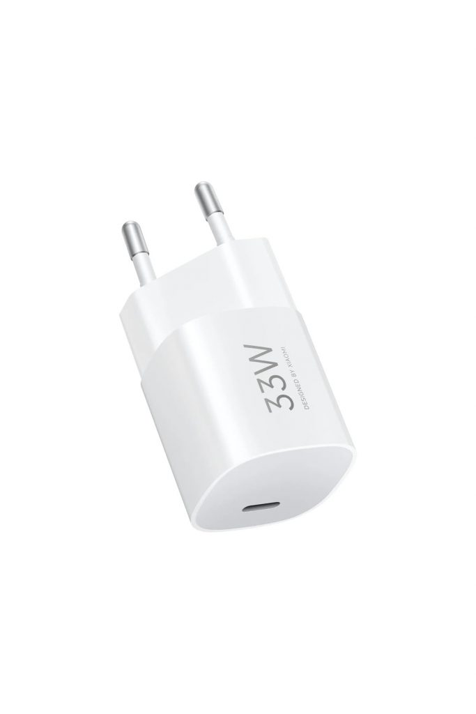XIAOMI BHR087LEU Caricatore Rete 33W Nano Power Adattatore USB C Bianco