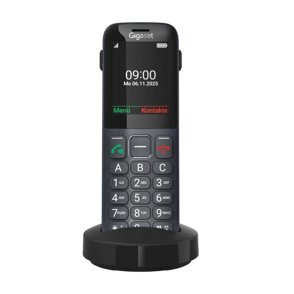 GIGASET COMFORT600SIMHS Telefono Senior Display Grande Bluetooth 4G LTE Slot SIM