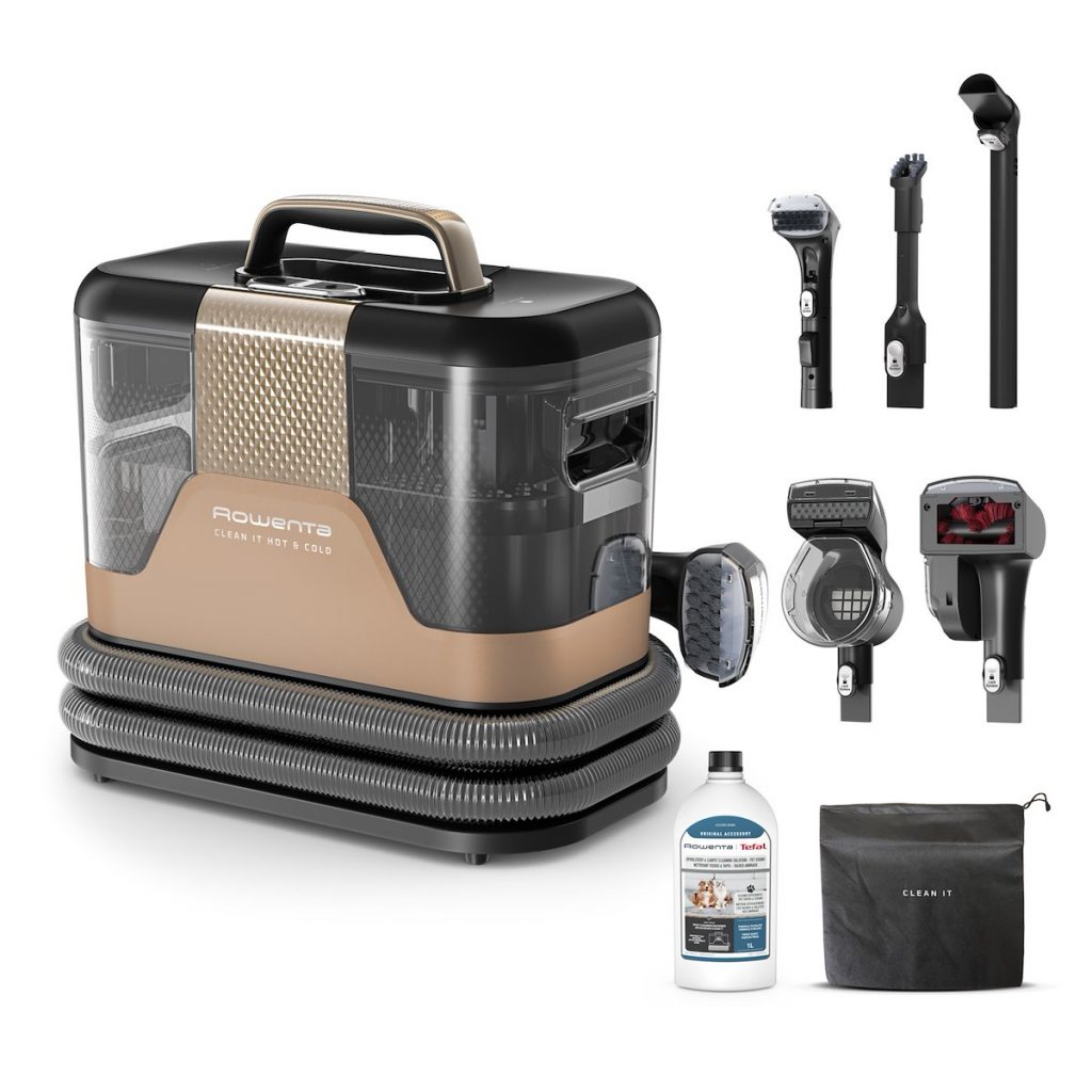 ROWENTA IN7021 Smacchiatore Tappeti 3in1 1150W Clean It Caldo Freddo