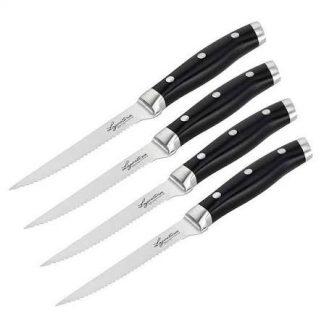 RGV 111651 Set 4 Coltelli Bistecca Acciaio Inox 12cm