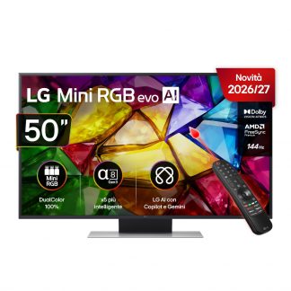 LG 50MRGB87B6B Smart TV 50 Pollici 4K Mini LED WebOS