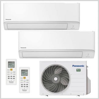 PANASONIC CU2TZ41TBE912RZCKEW Dual Split Inverter 2 5KW 3 5KW A R32 WiFi NanoeX