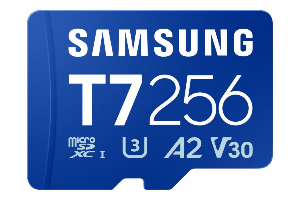 SAMSUNG MBMB256TWW Scheda Micro SD 256GB Velocita U3 V30 A2 170MB S T7