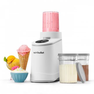NUTRIBULLET NBD0503W Frullatore 500W 5 Programmi 3 Contenitori Bianco