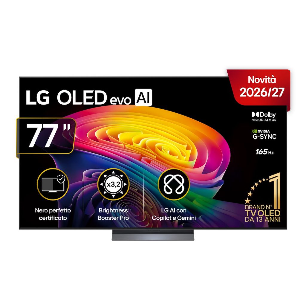 LG OLED77C65LA Smart TV OLED 77 Pollici UHD 4K 165Hz WebOS