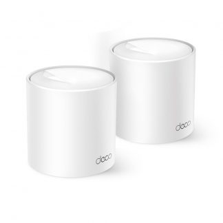 TP-LINK DECOX102PACK Sistema WiFi Mesh 6 AX1500 Estensore Rete Casa Completa