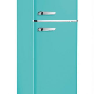 SEVERIN RKG8954 Frigorifero Doppia Porta Statico 206 Litri Cerniera Destra Turchese