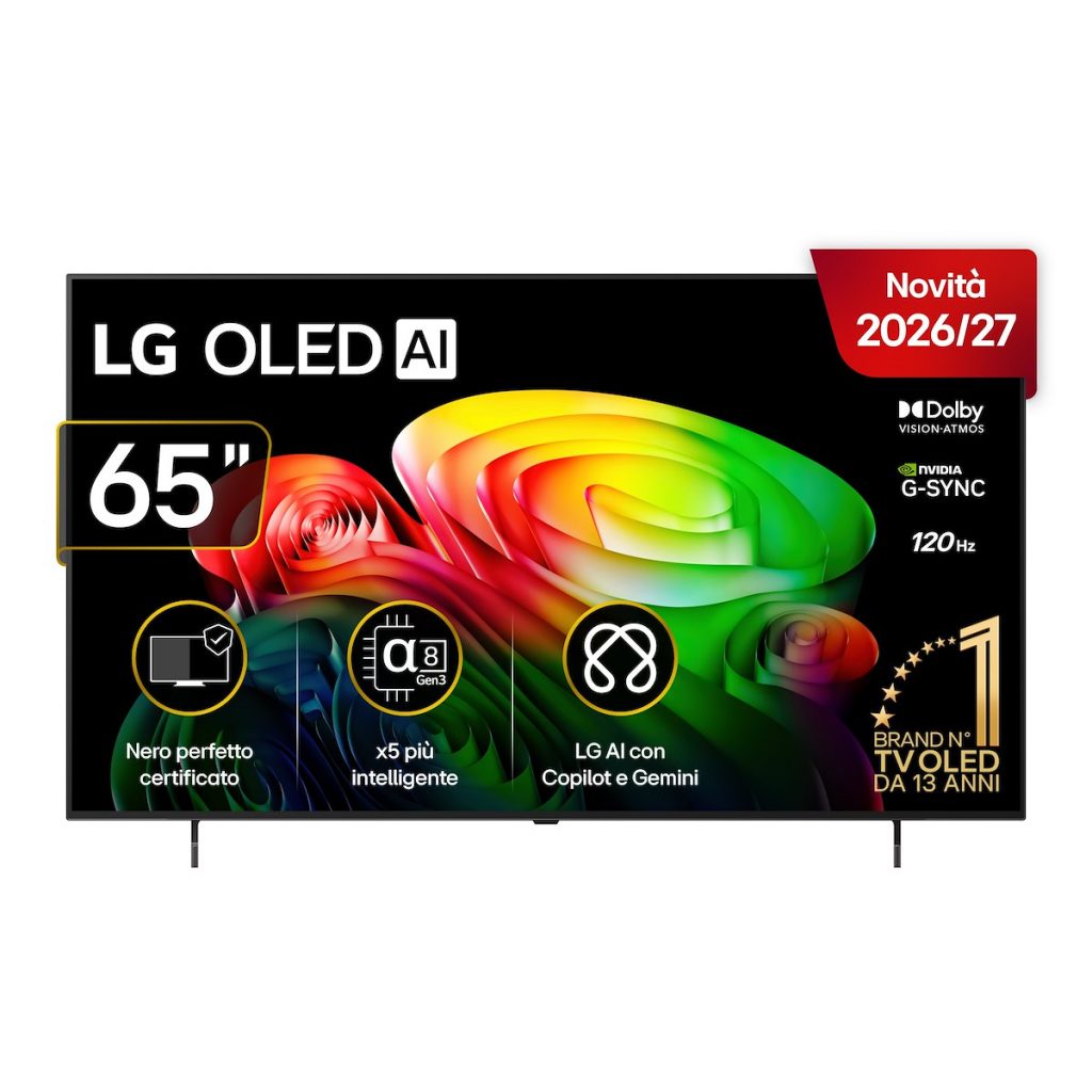 LG OLED65B65LA Smart TV OLED 65 Pollici UHD 4K WebOS Multi AI