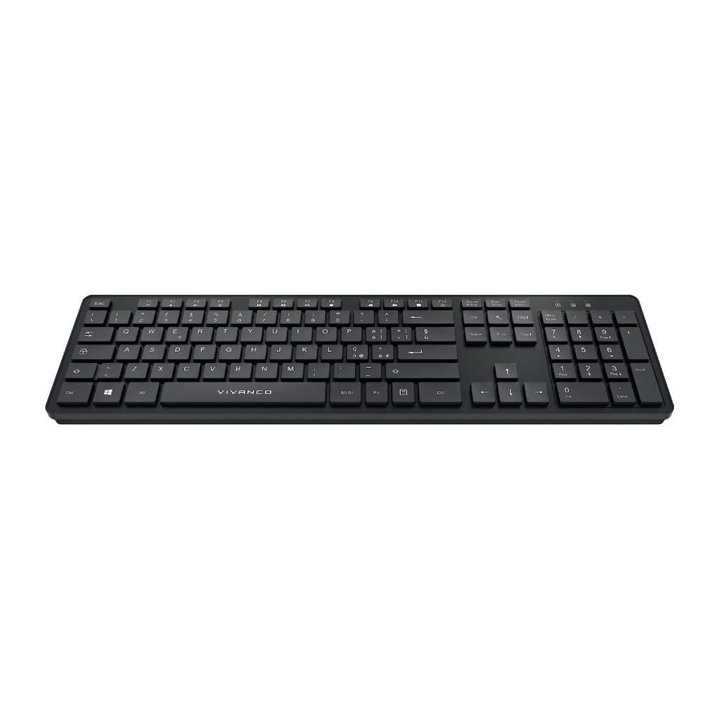 VIVANCO VNITKEY105BTKIT Tastiera Senza Fili Layout Italiano