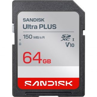SANDISK SDSDUBC064GGN6IN Scheda Memoria Ultra Plus 64GB Classe 10 UHS-I