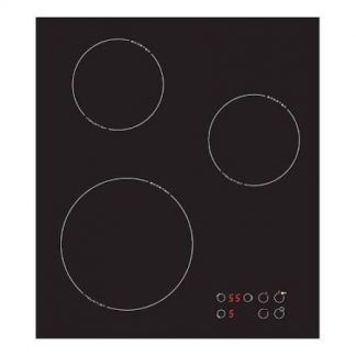 TECNOWIND PI45HOE0 Piano Cottura Induzione 45cm 3 Zone Touch Nero