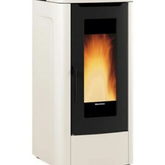 EXTRAFLAME TEOREMAPLUS5 0 Stufa Pellet 12KW Canalizzata Avorio