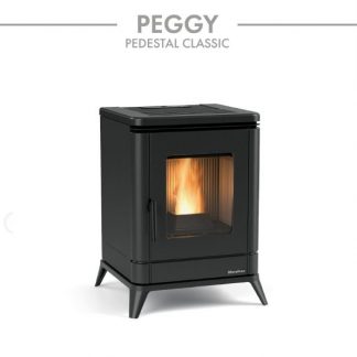 EXTRAFLAME PEGGY Stufa Pellet Ermetica 5 1KW Nera
