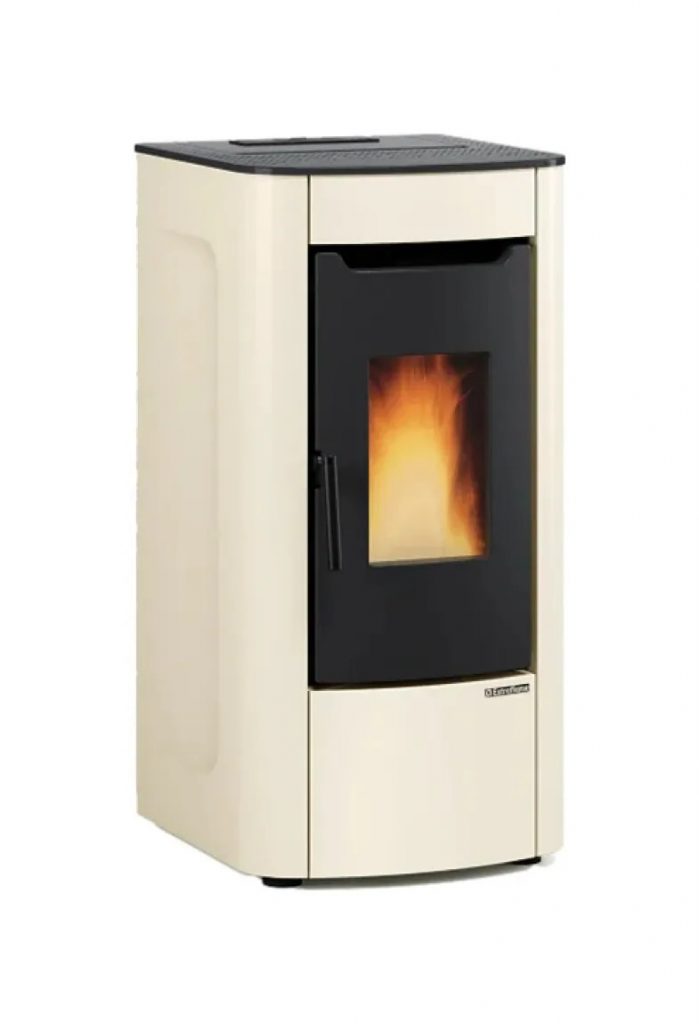 EXTRAFLAME SABRY5 0EVO Stufa Pellet 7KW Avorio