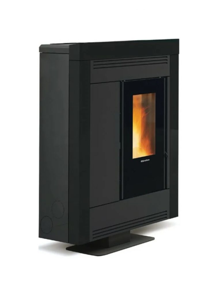 EXTRAFLAME SOUVENIRPLUSSTEEL5 0 Stufa Pellet 10KW Nera Canalizzata